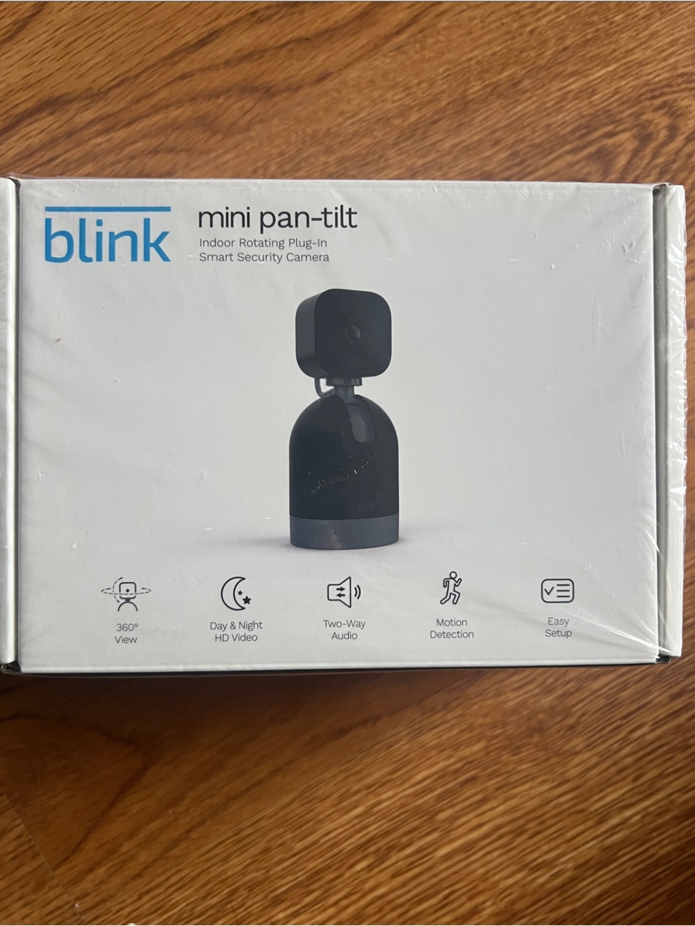 Link Blink Mini Pan-Tilt Indoor Camera - Black